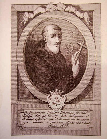 Francis Lavalin Nugent (1569-1635), the first Irish priest of the Capuchin Franciscan Order.