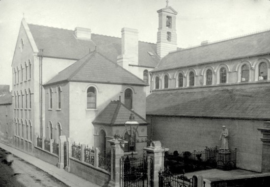 Fig. 4 - The exterior of the Capuchin Church and Friary of St. Francis in Kilkenny built in 1848
